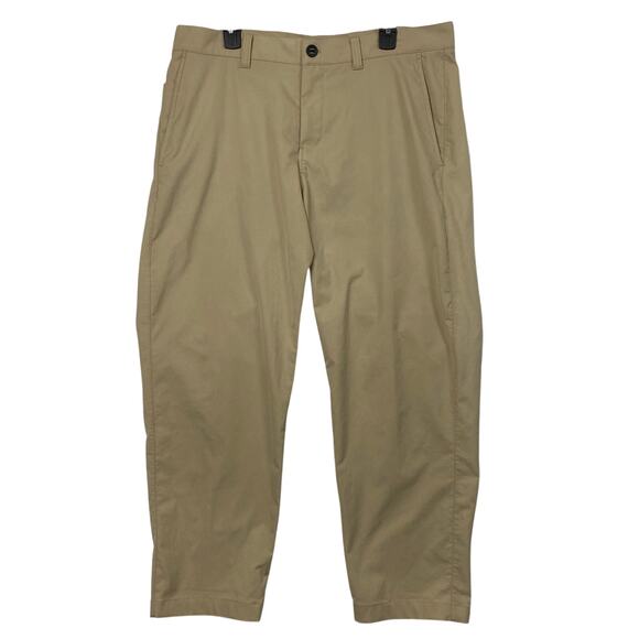 Lululemon ABC Slim-Fit 5 Pocket Pant Warpstreme Men's 36x27 Khaki Tan M5AN1S - Picture 1 of 9